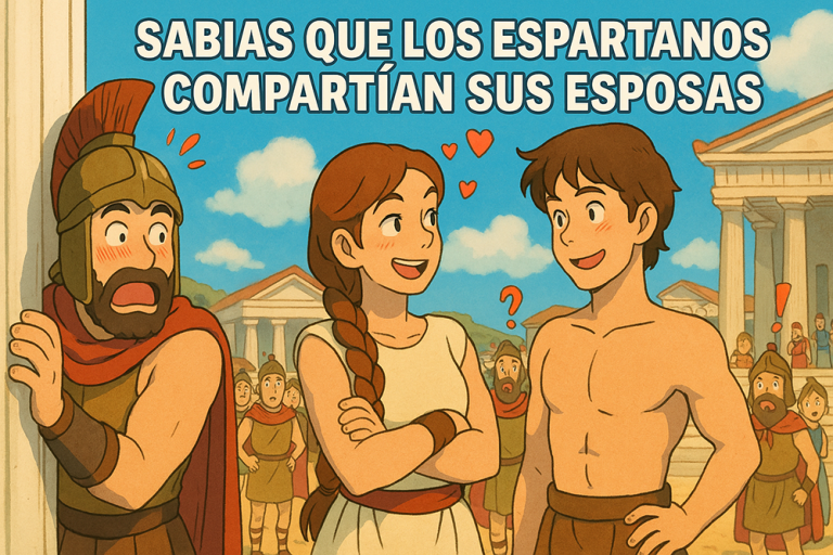 “¿Sabías que en Esparta los hombres compartían a sus esposas?”